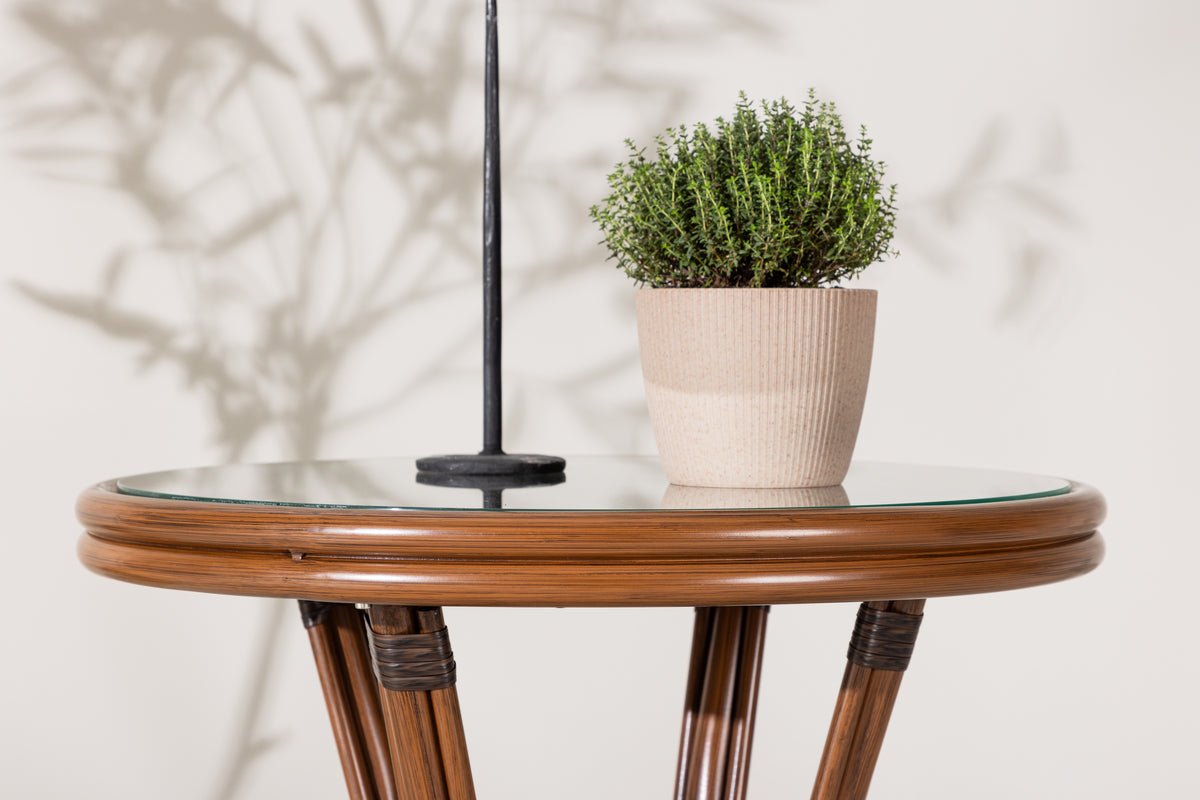 Kaffeetisch Sarge - Ø60 in der Farbe Braun