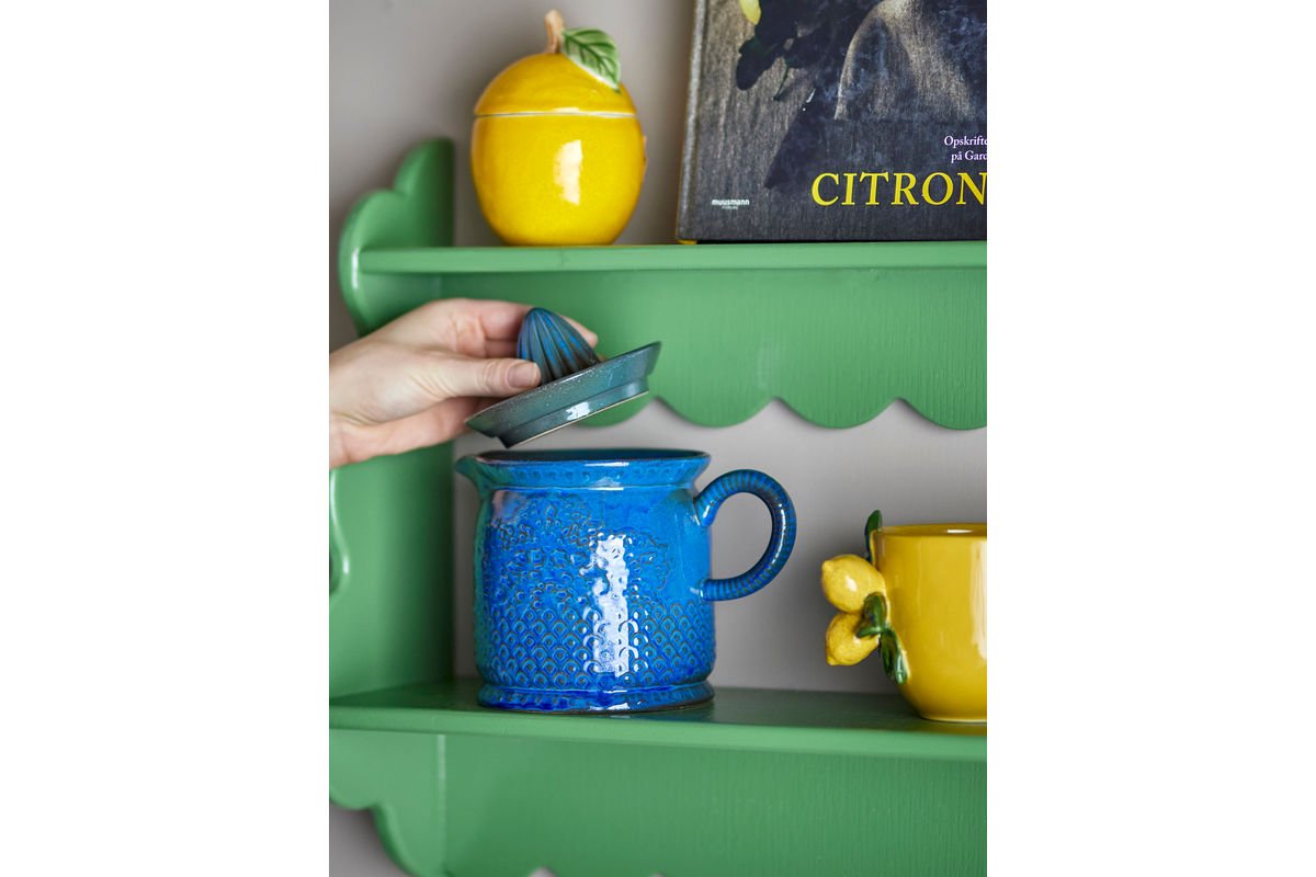 Zitronensaftpresse Selene – Steingut mit reaktiver Glasur