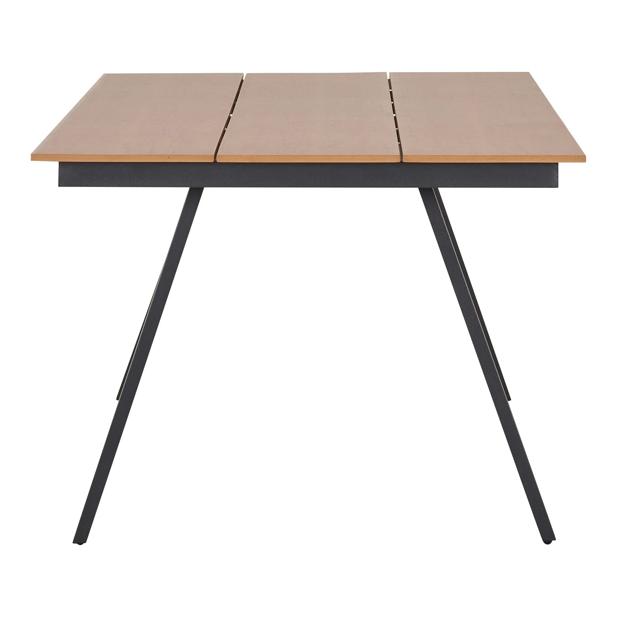 Garten Esstisch Lorenzo – Nonwood & Aluminium en Naturel/Noir