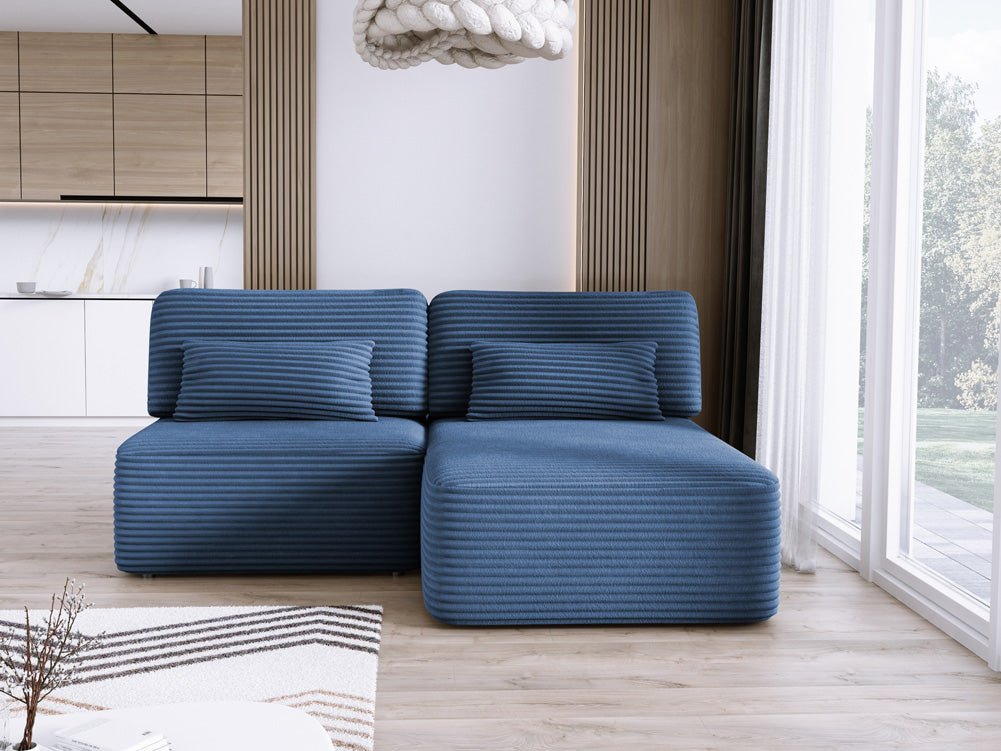 Designer Sofa Tilia Cord mit Schlaffunktion und Stauraum