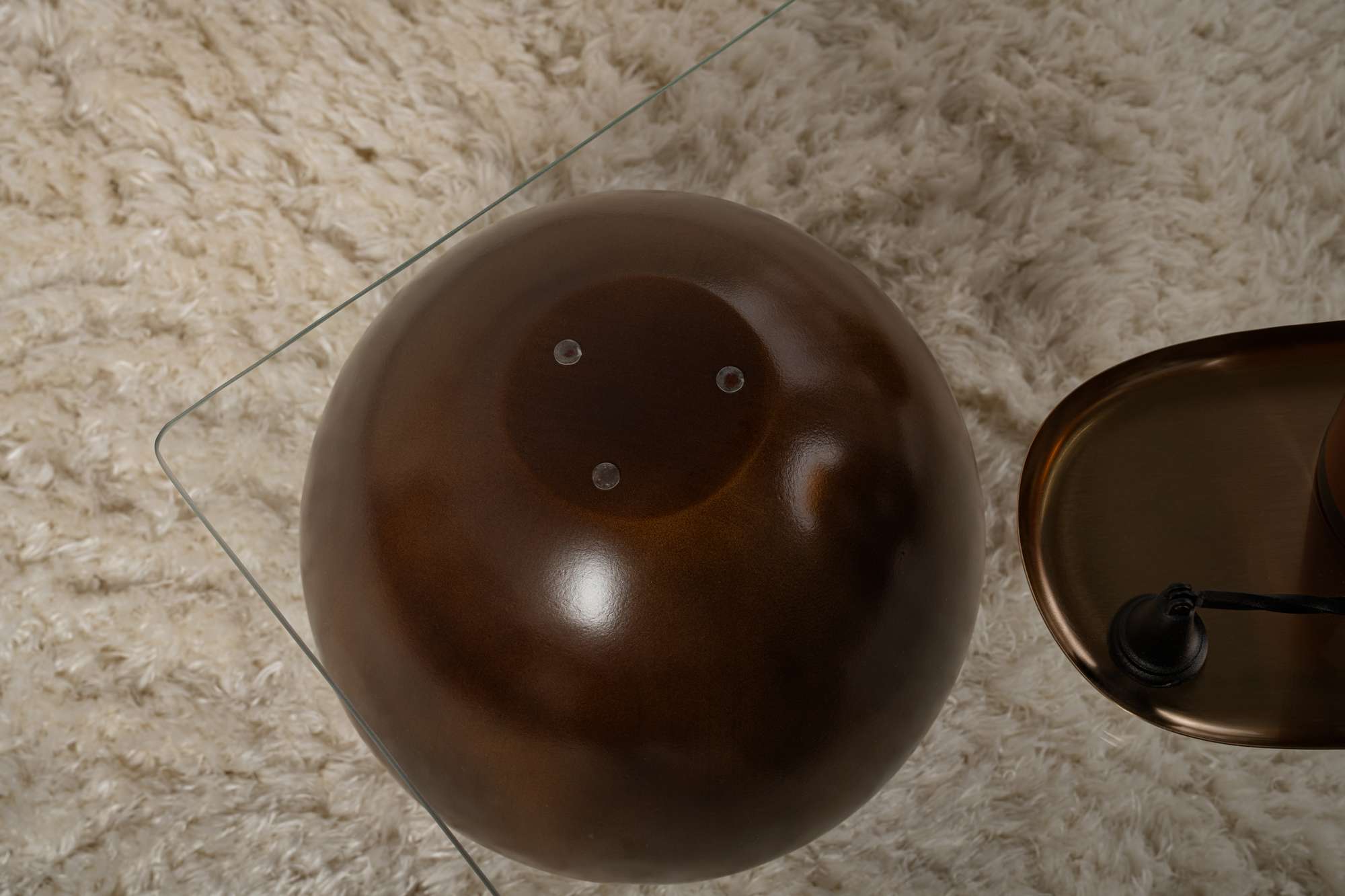 Couchtisch Pavello - mit rechteckiger, gehärteter Tischglasplatte