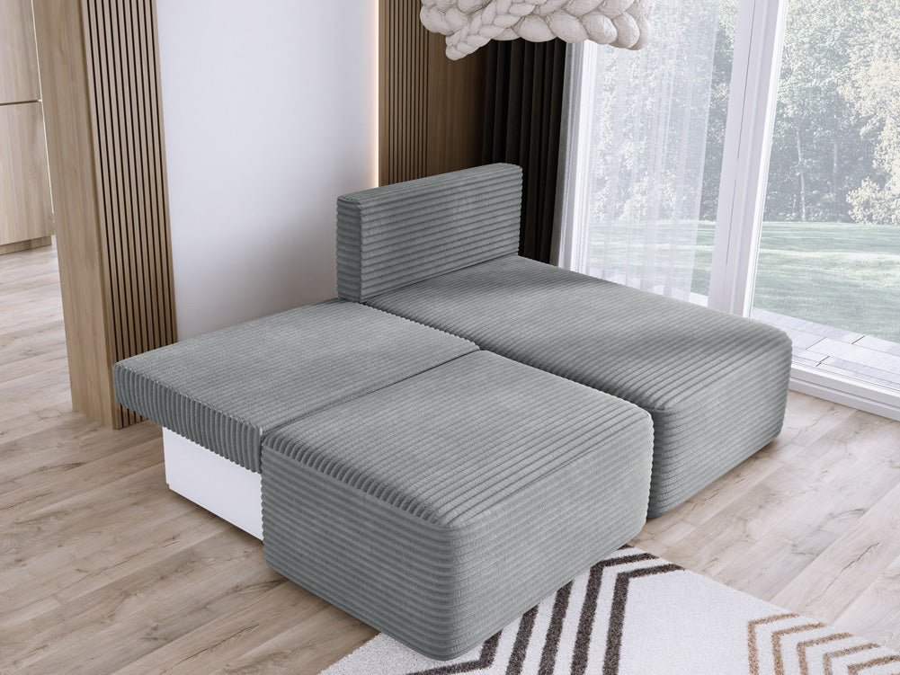 Designer Sofa Tilia Cord mit Schlaffunktion und Stauraum