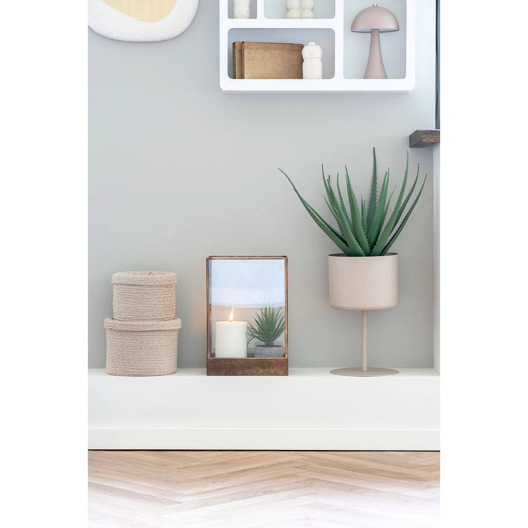 Kunstpflanze Aloe Vera – 51 cm onderhoudsvriendelijke klassieker in een moderne look