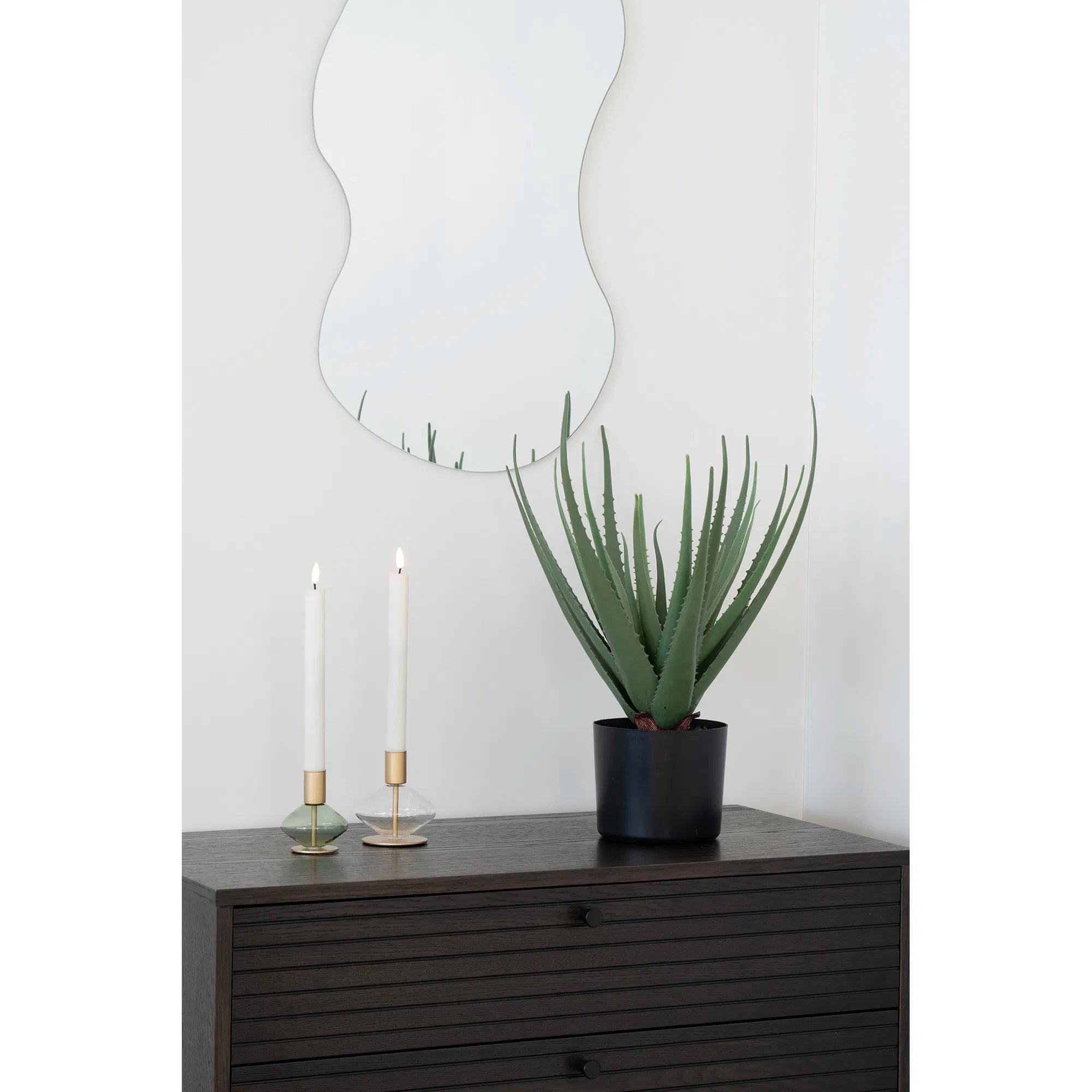 Kunstpflanze Aloe Vera – 51 cm onderhoudsvriendelijke klassieker in een moderne look