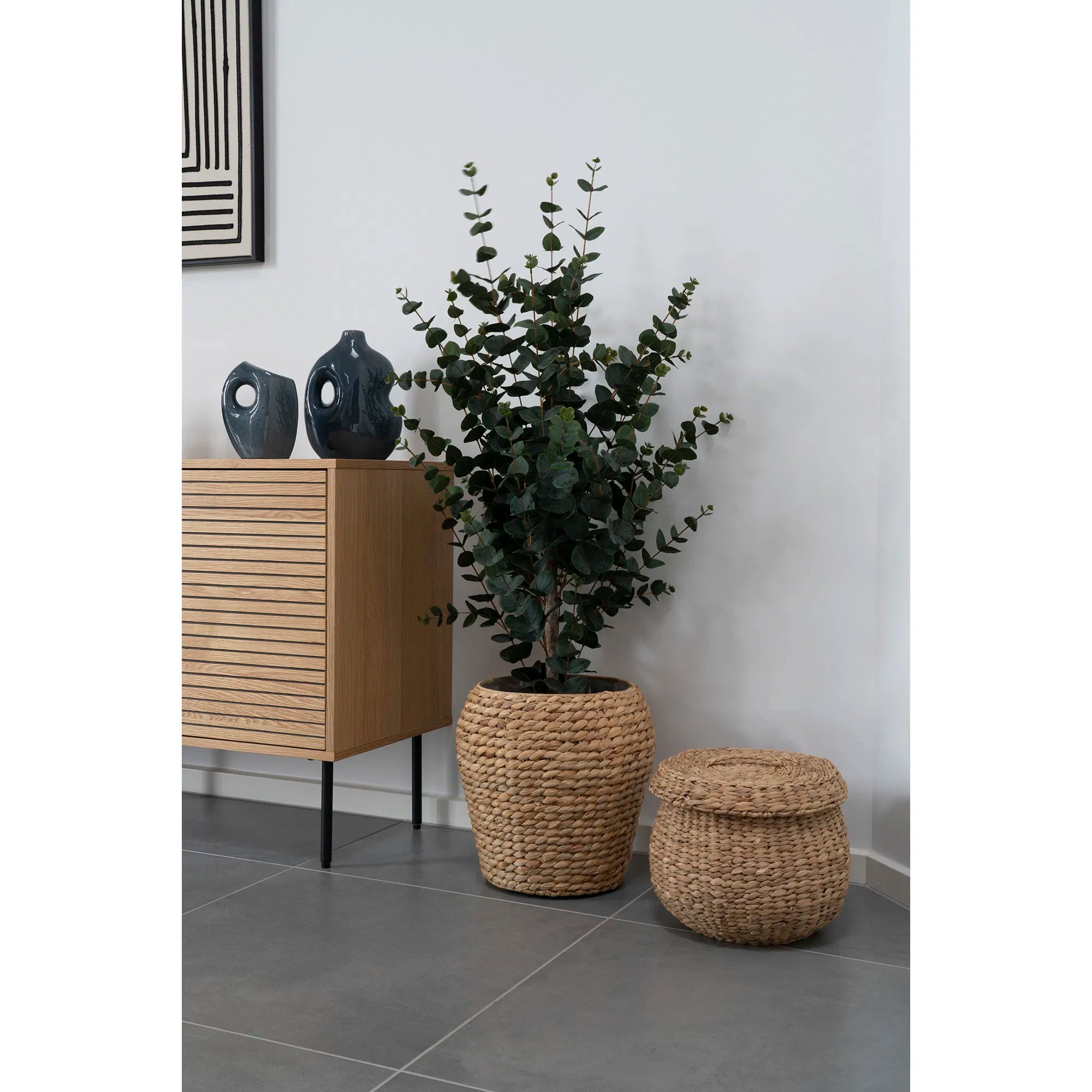 Plante artificielle d'eucalyptus – 120 cm de feuillage élégant pour votre maison