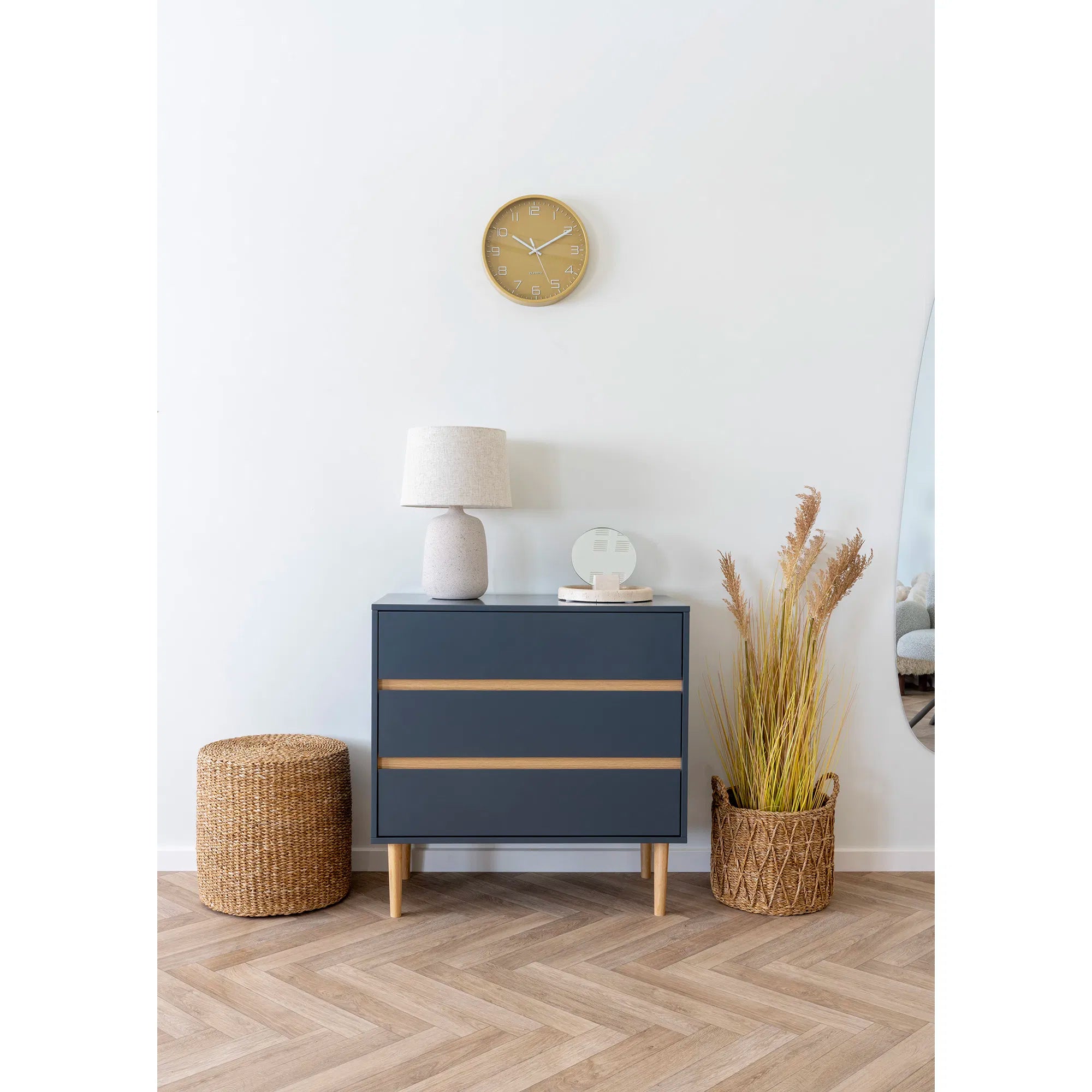 Plante artificielle d'herbe de sorgho – 110 cm d'aspect naturel avec une touche élégante