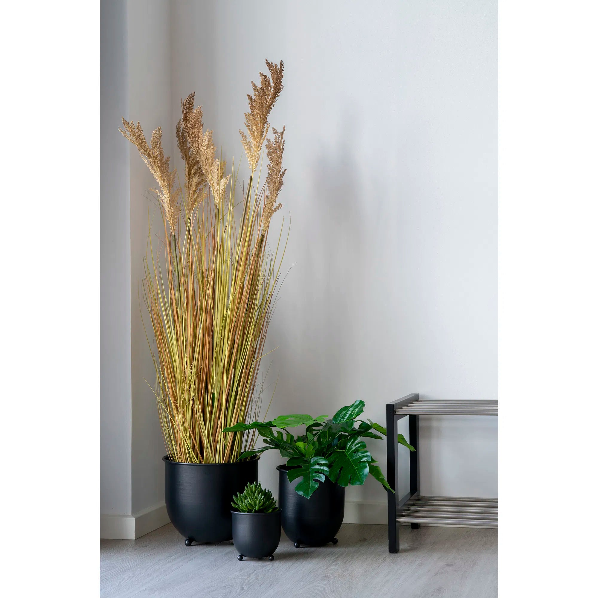 Plante artificielle d'herbe de sorgho – 110 cm d'aspect naturel avec une touche élégante