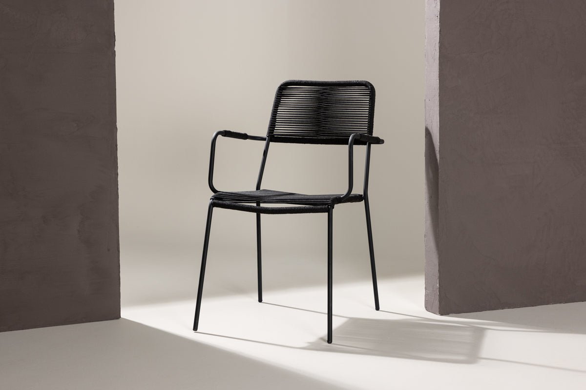 2er Set - Gartenstuhl Marla aus Metall/Polyester