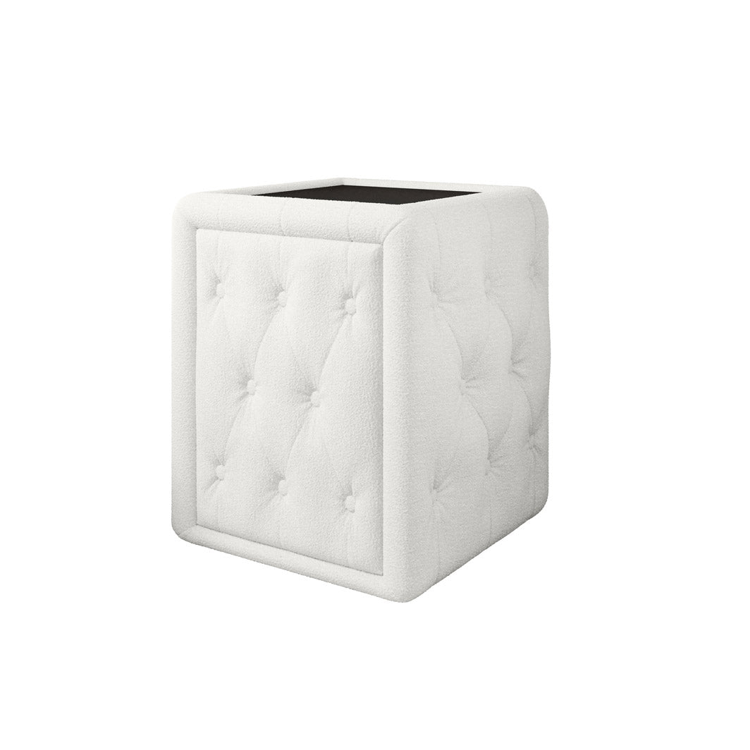 Designer Nachttisch Josy in Bouclé