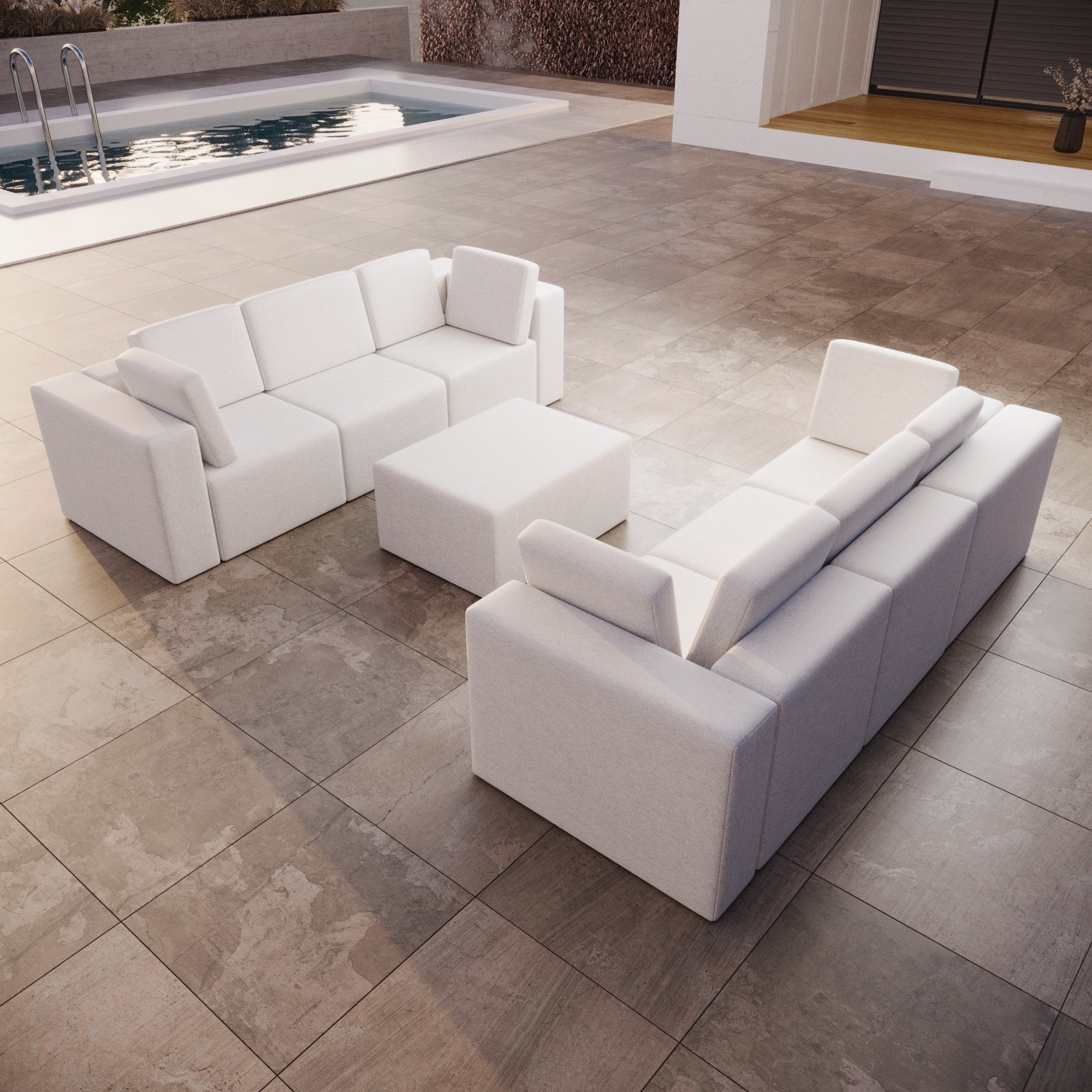 Modulaire Tuinsofa Set Eden