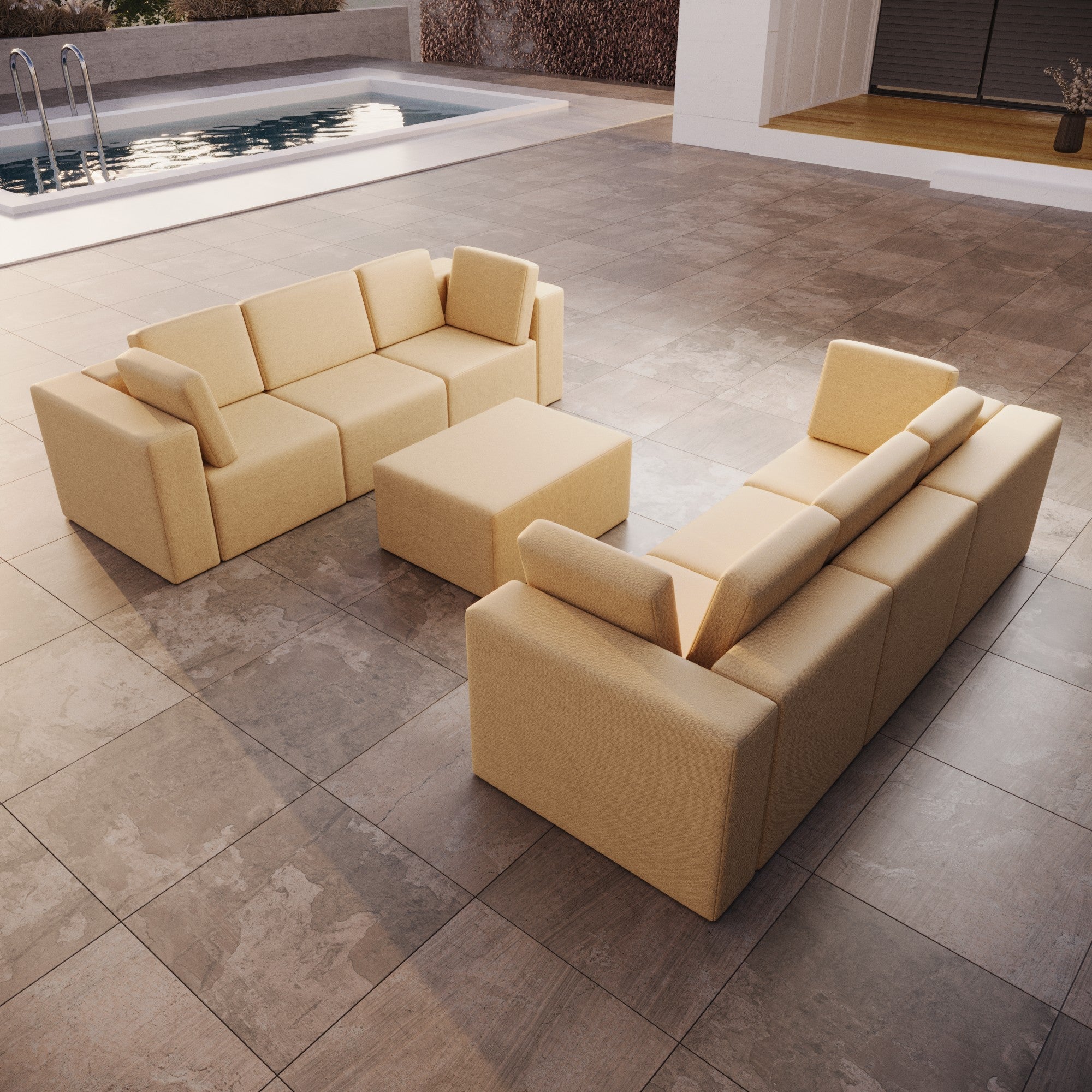 Modulaire Tuinsofa Set Eden