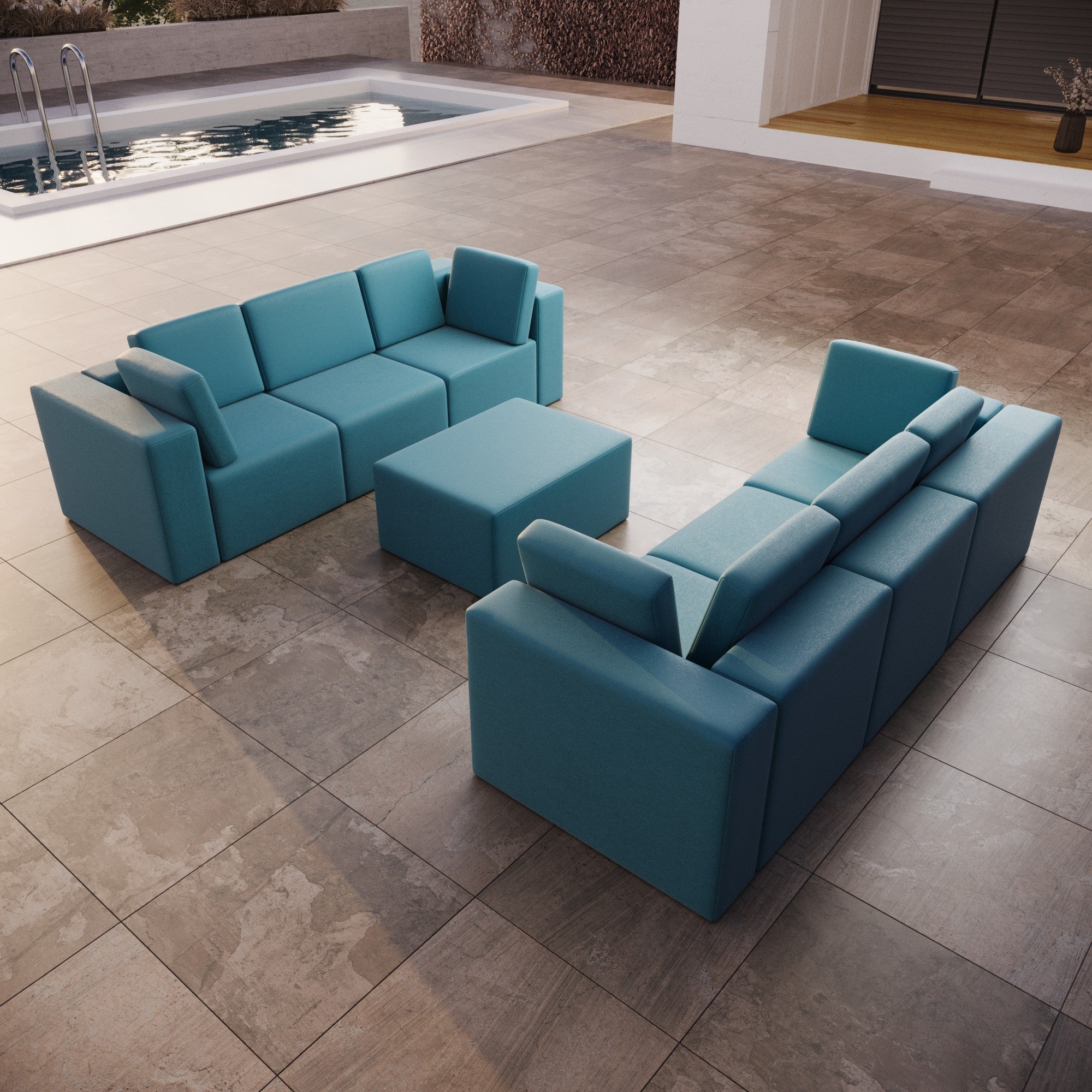Modulaire Tuinsofa Set Eden