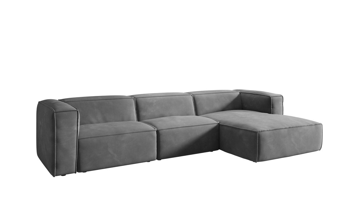 Canapé Designer Comfy L en Velours