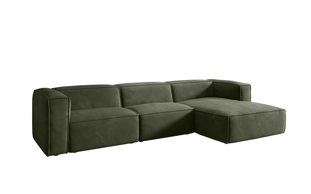 Canapé Designer Comfy L en Velours