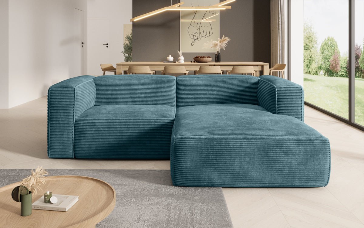 Canapé Designer Comfy L Mini en Côtelé