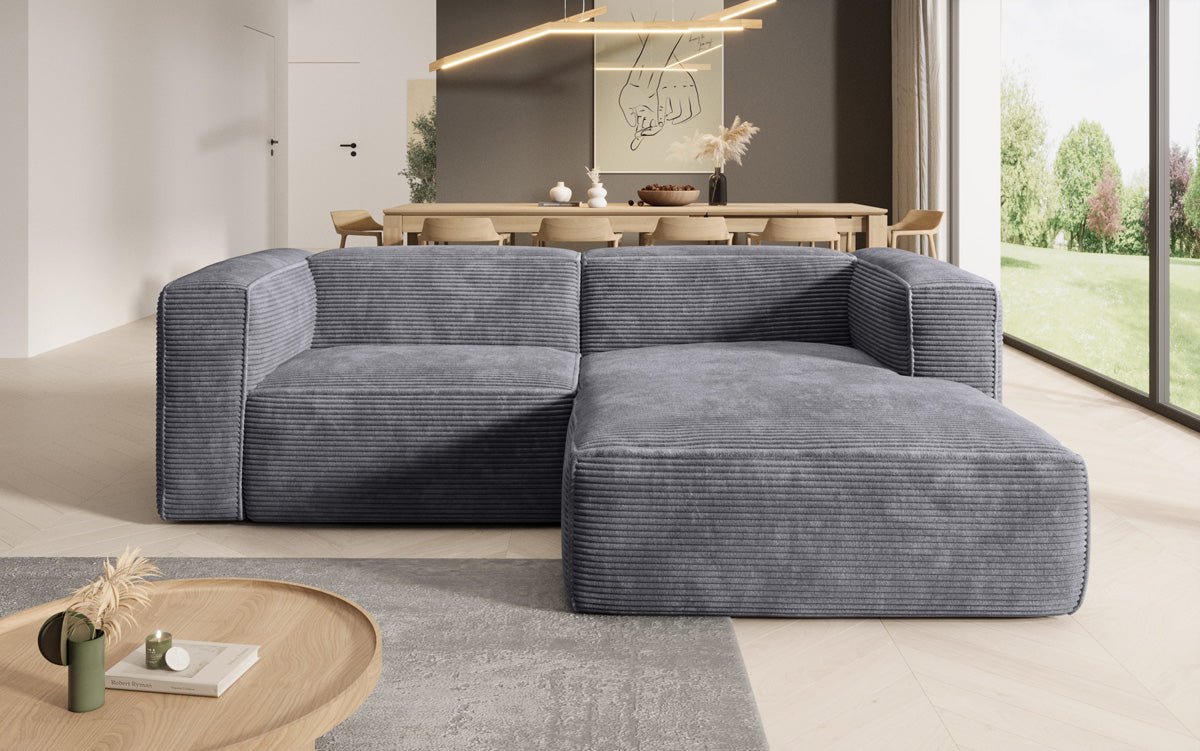 Canapé Designer Comfy L Mini en Côtelé