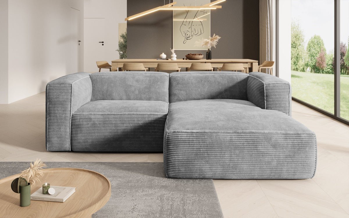 Canapé Designer Comfy L Mini en Côtelé