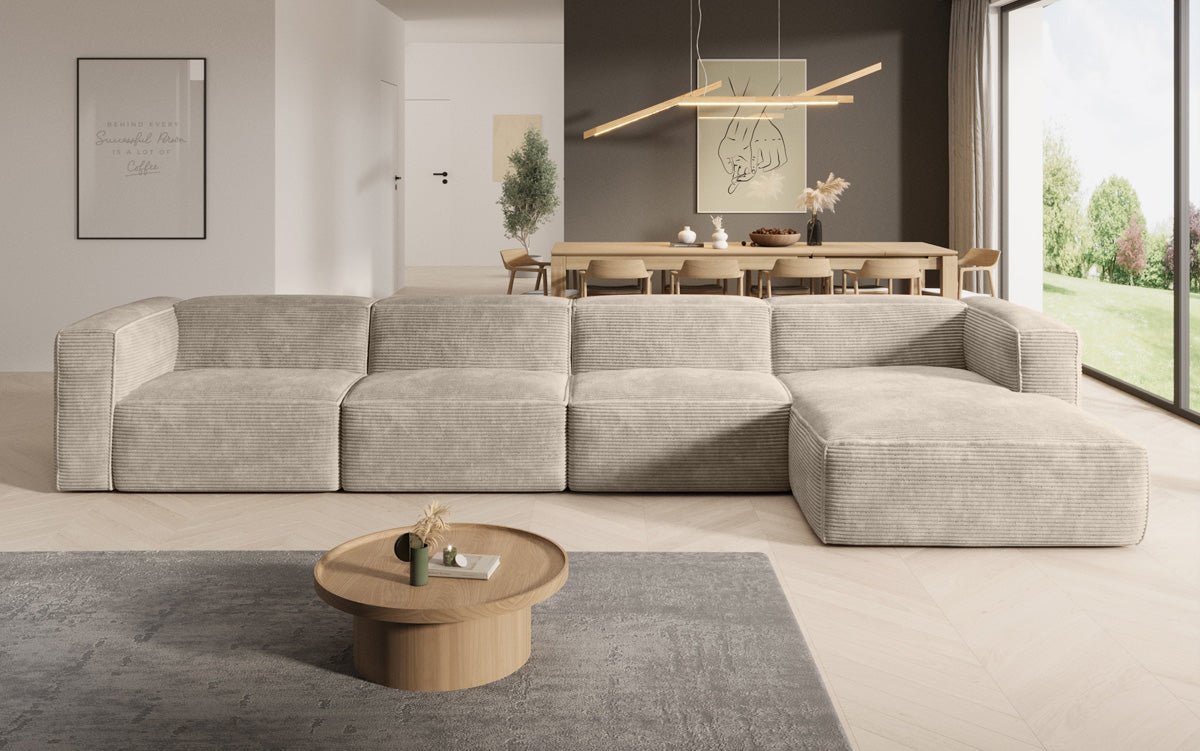 Designer Sofa Comfy L Maxi in Cord