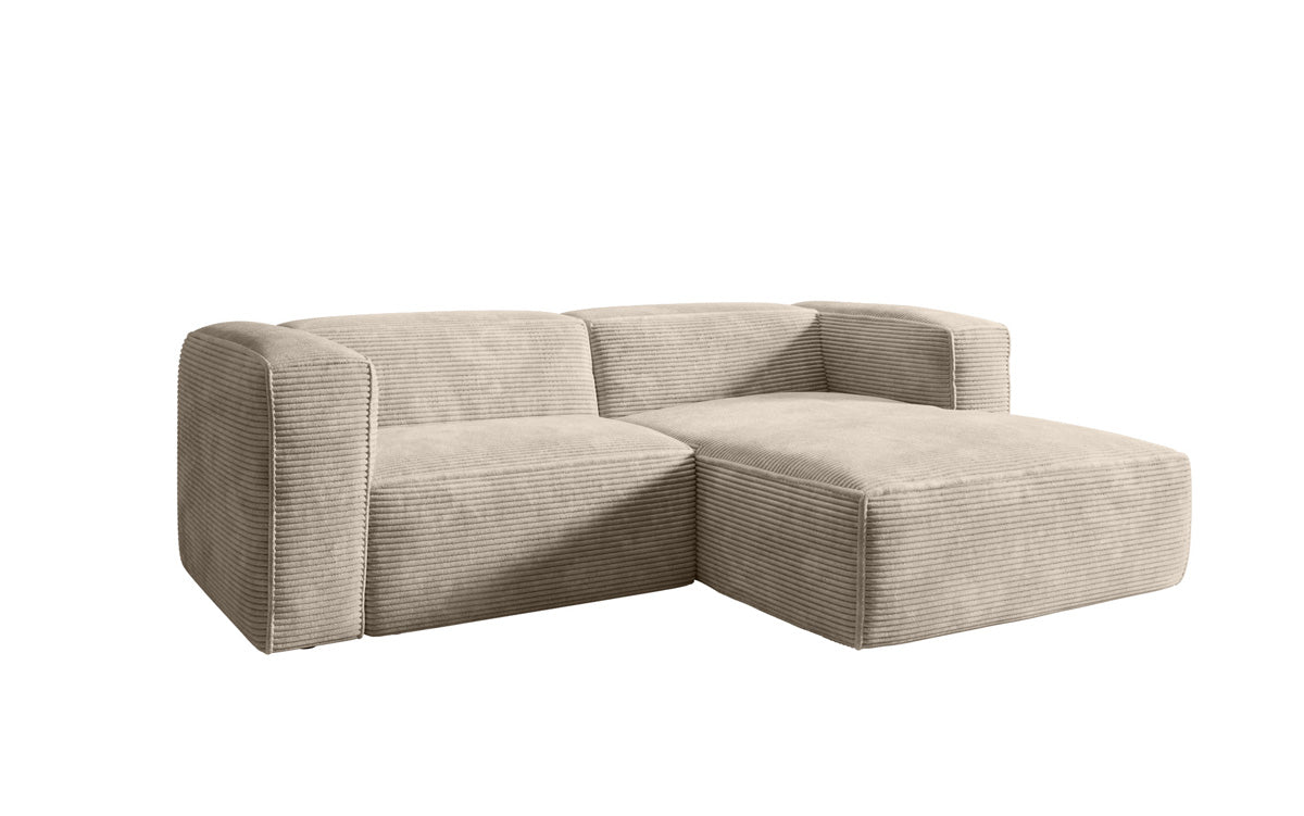 Canapé Designer Comfy L Mini en Côtelé