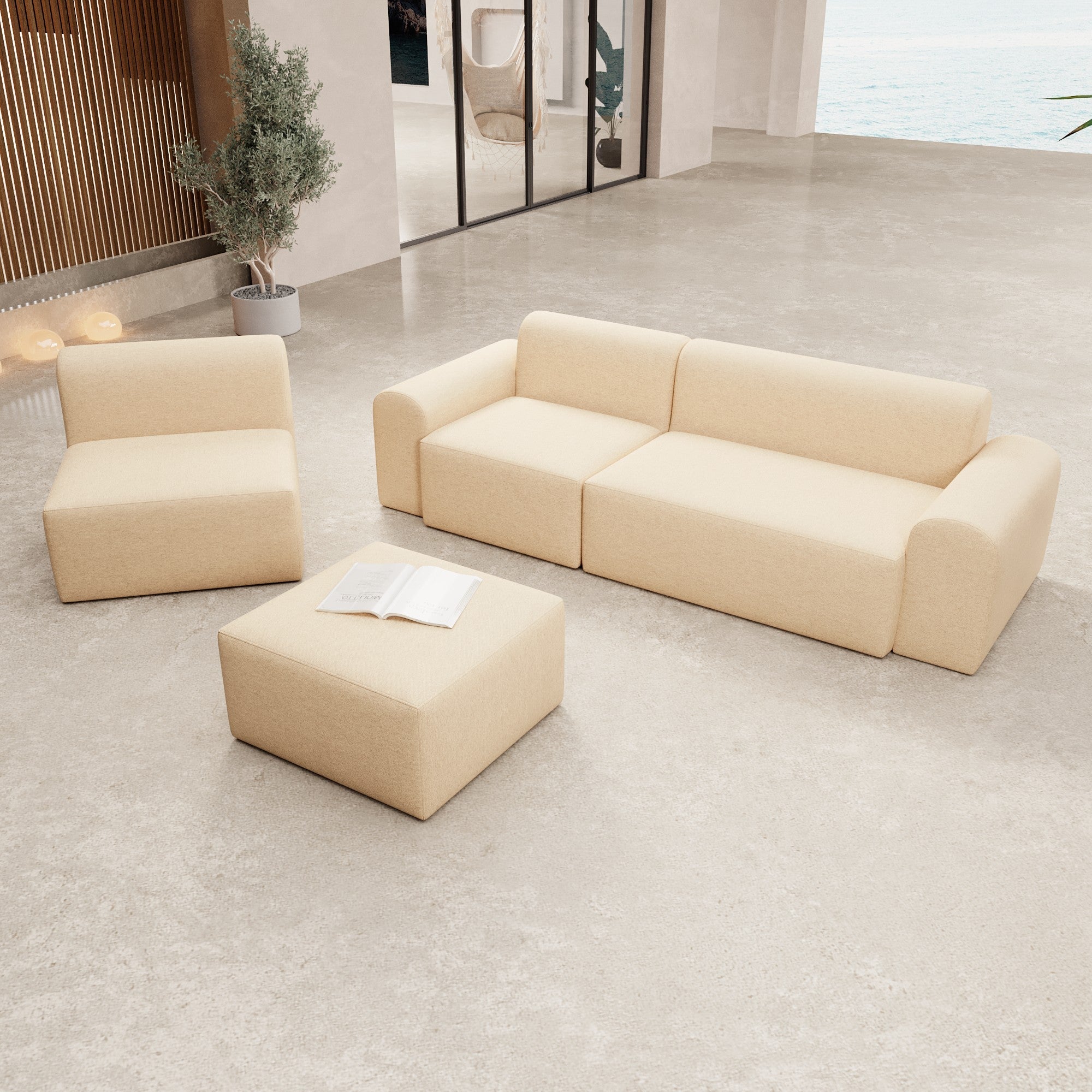 Modulair tuinsofa Relax Set Open