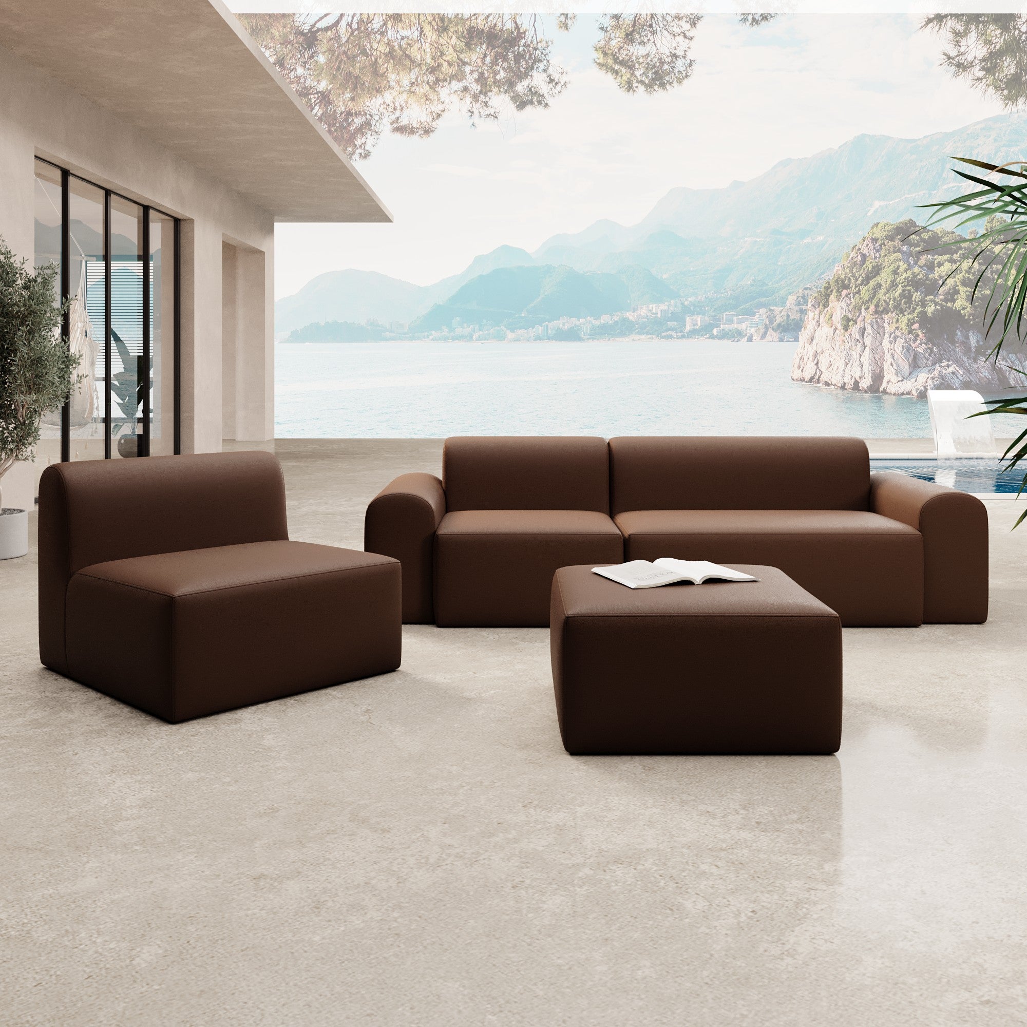 Modulair tuinsofa Relax Set Open
