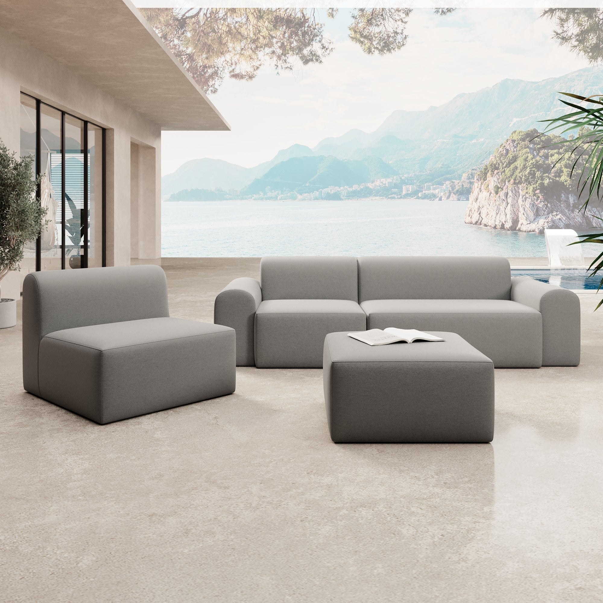 Modulair tuinsofa Relax Set Open