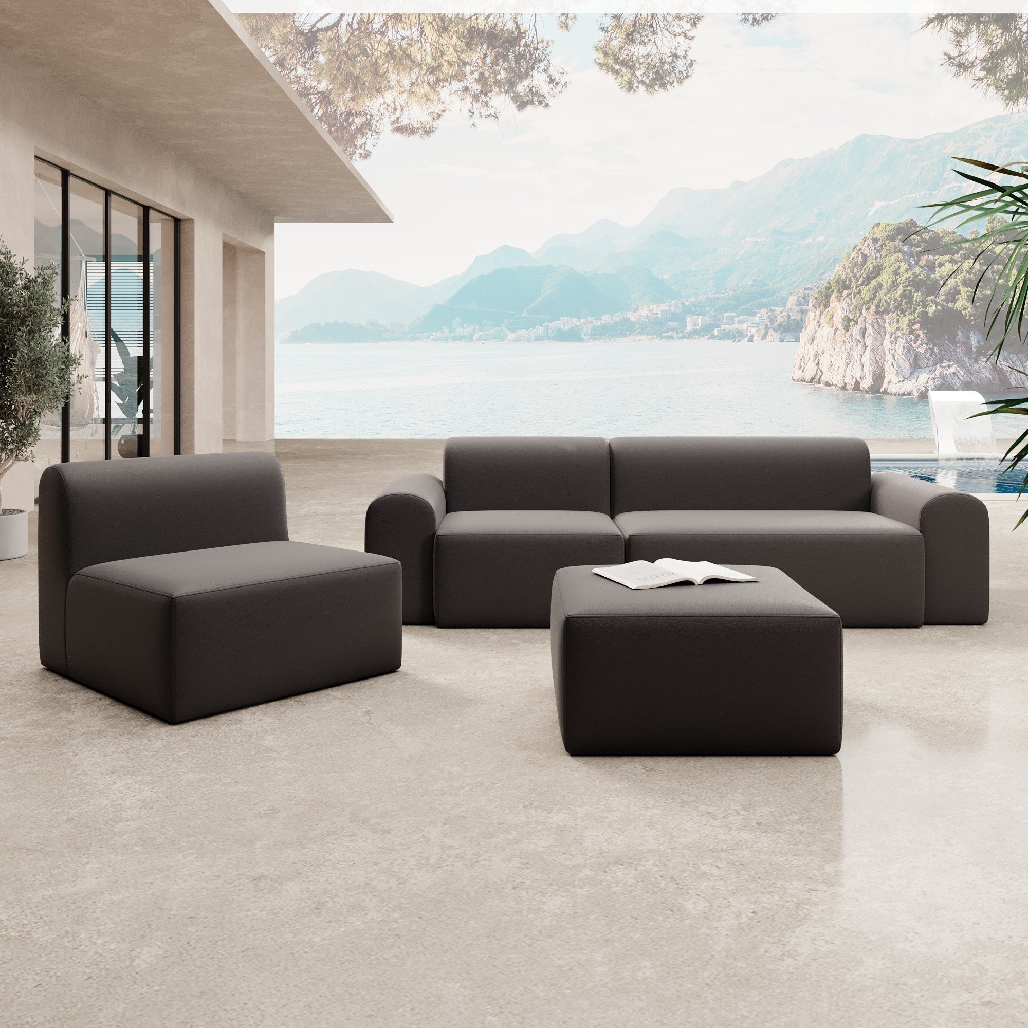 Modulair tuinsofa Relax Set Open