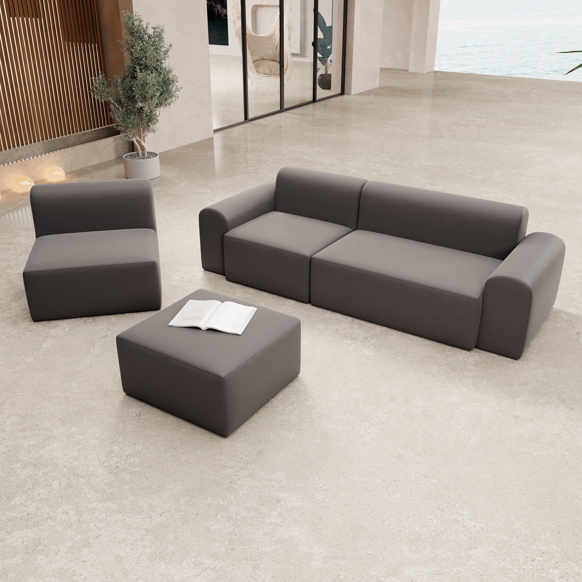 Modulair tuinsofa Relax Set Open