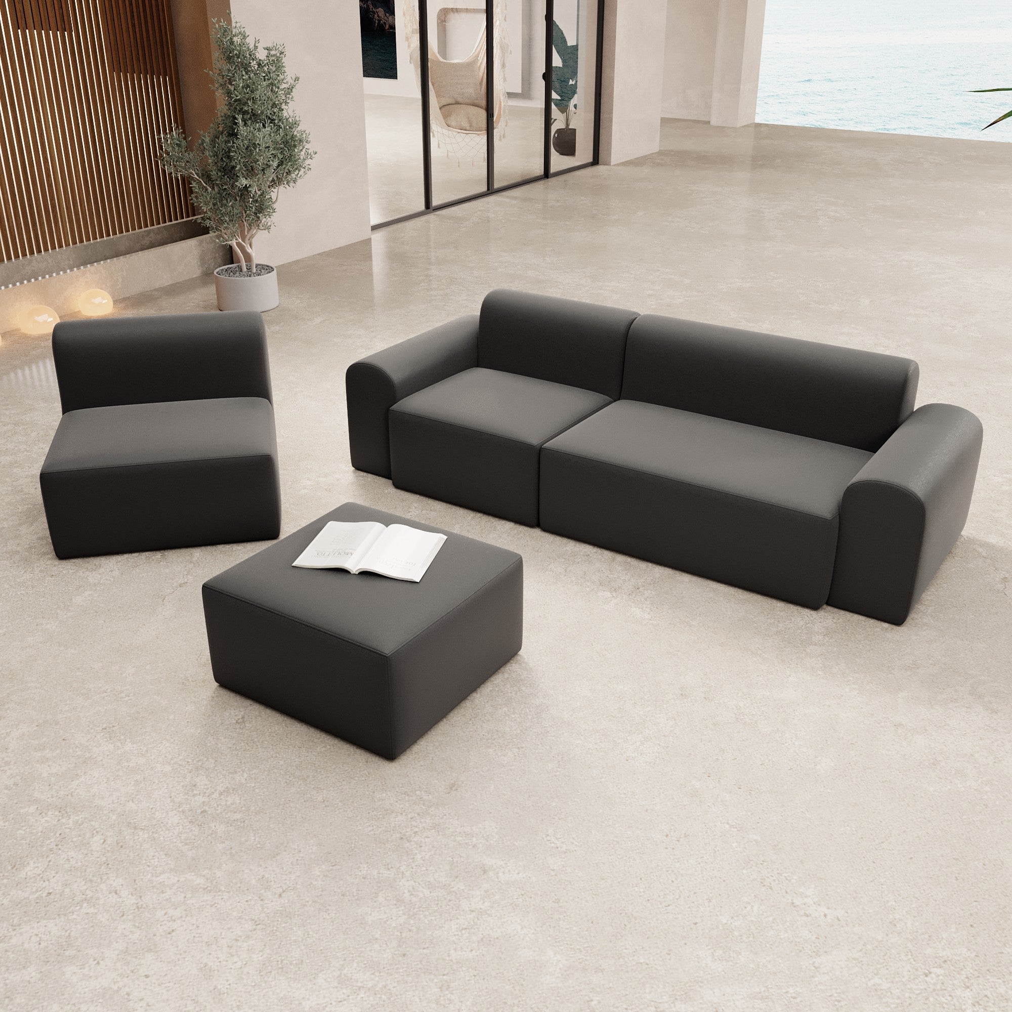 Modulair tuinsofa Relax Set Open