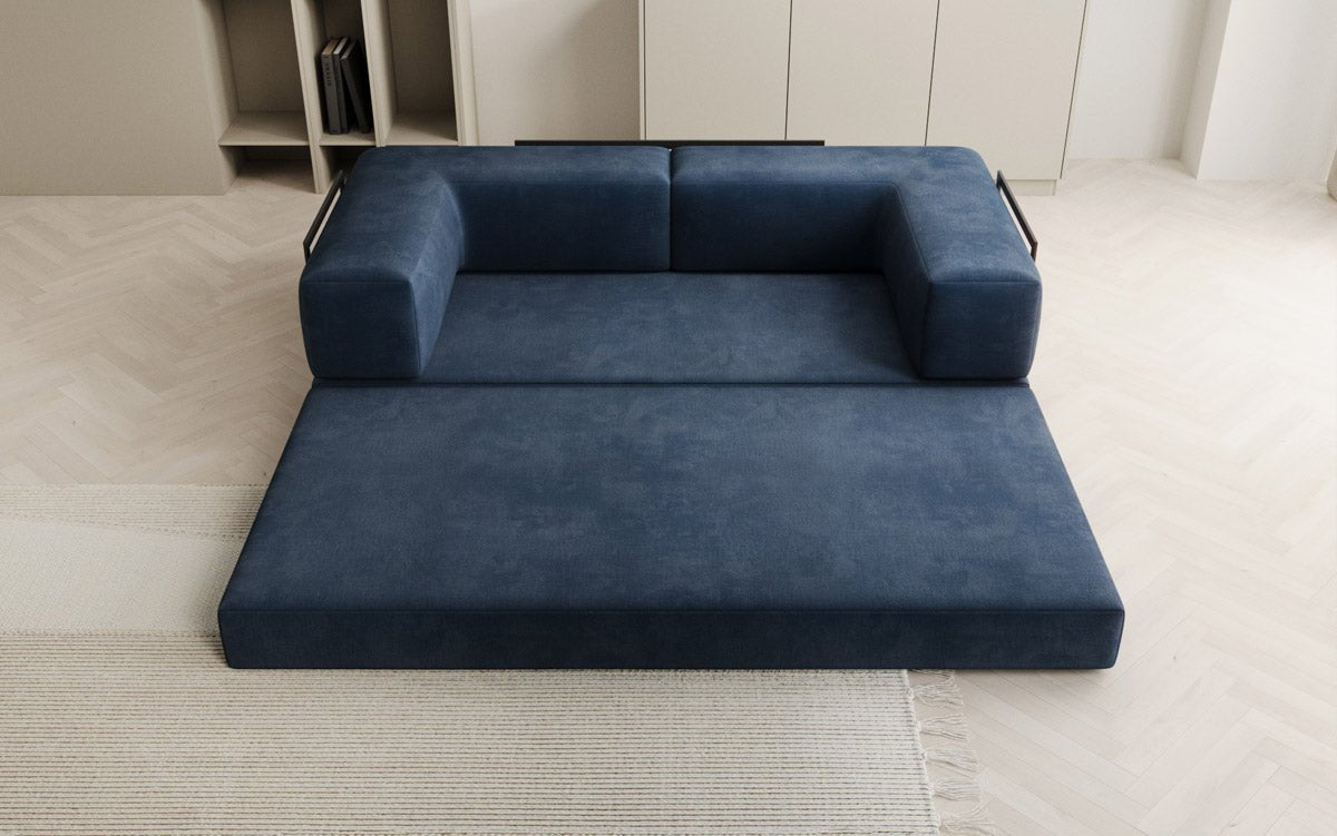 Canapé design Lazy 3 places en Velours