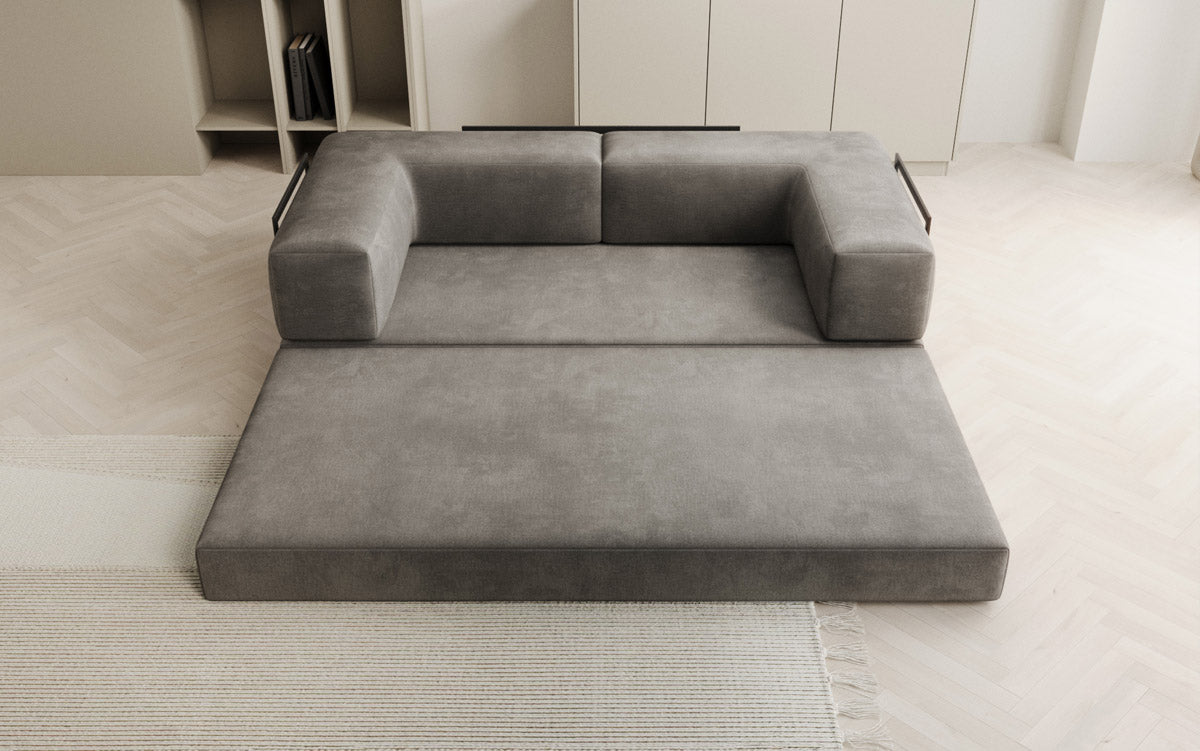 Canapé design Lazy 3 places en Velours