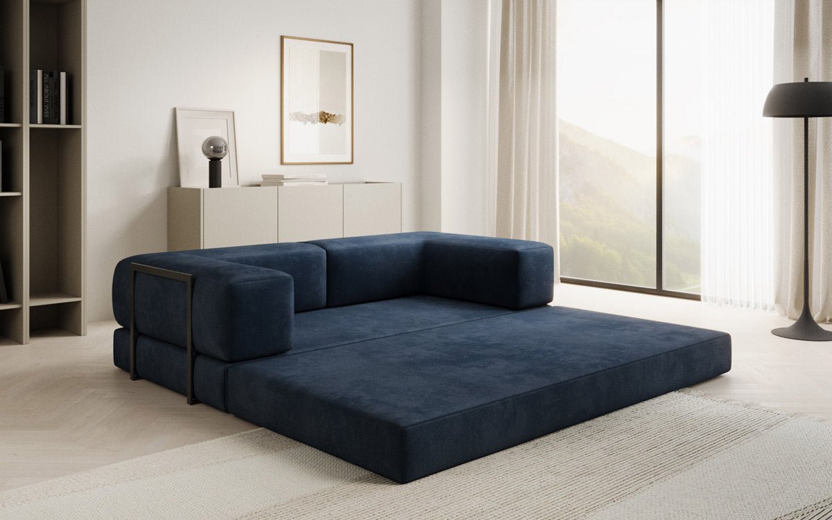 Canapé design Lazy 3 places en Velours