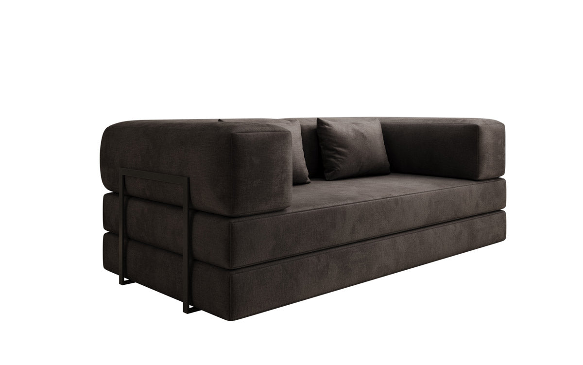 Canapé design Lazy 3 places en Velours