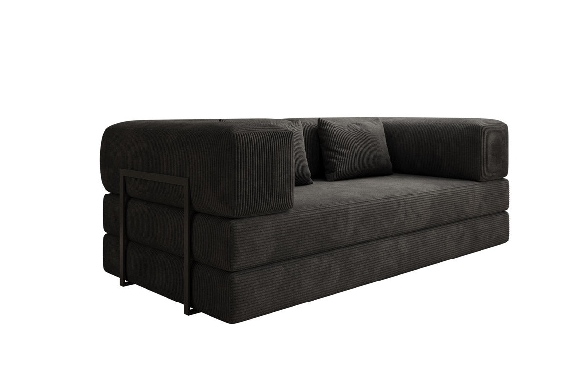 Canapé design Lazy 3 places en Côtelé