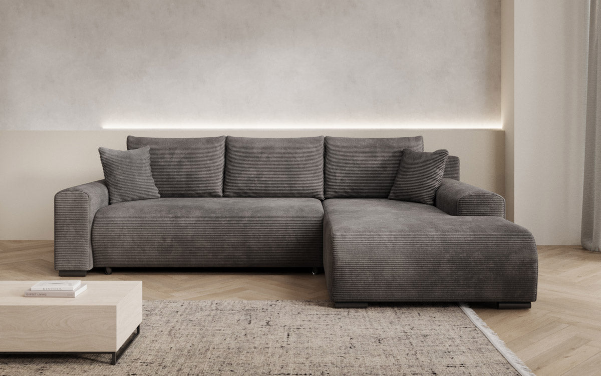Designer Sofa Hanna mit Schlaffunktion und Stauraum