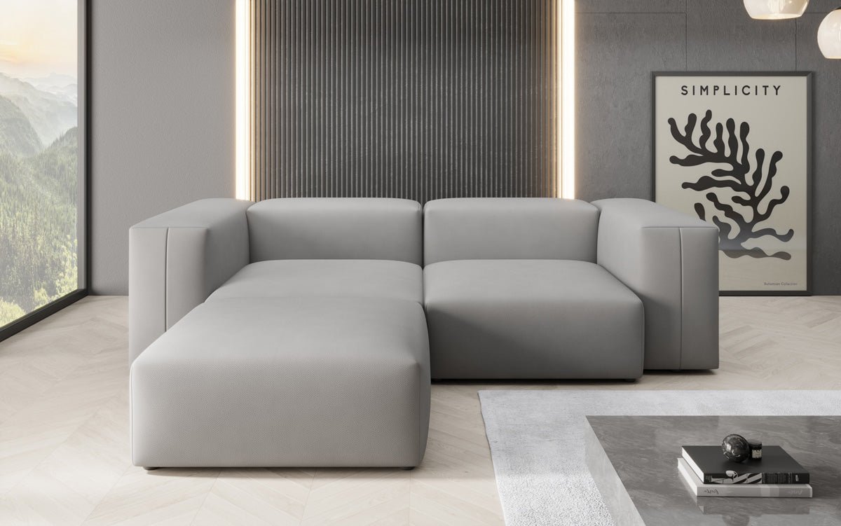 Designer L Sofa Snug Mini in Stoff