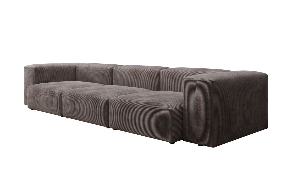 Designer 3 Sitzer Sofa Snug in Cord