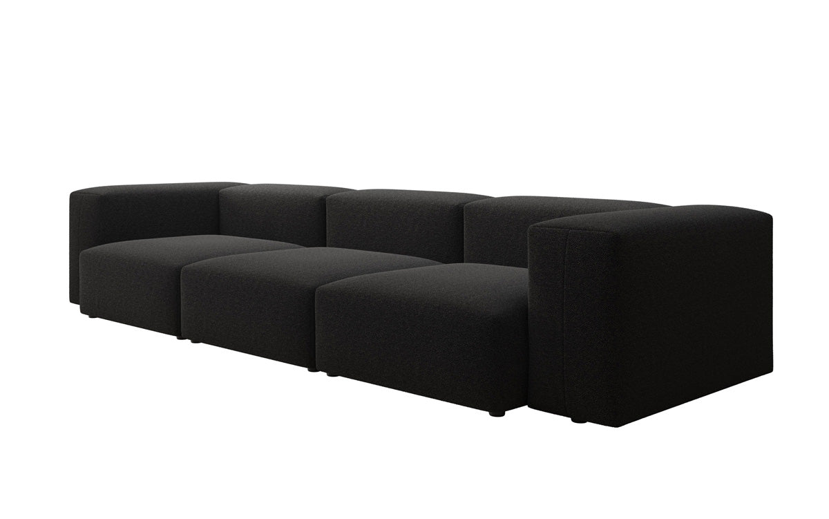 Designer 3 Sitzer Sofa Snug in Bouclé