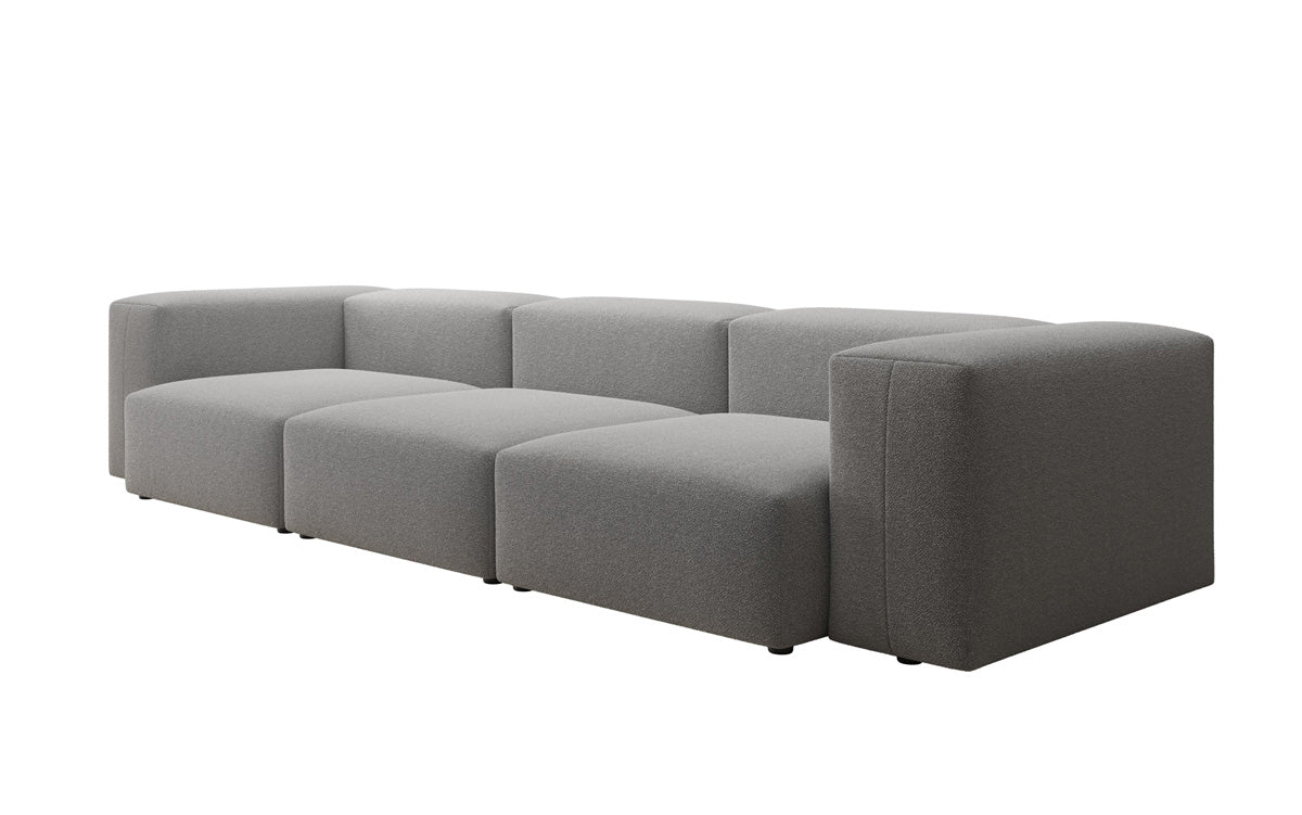 Designer 3 Sitzer Sofa Snug in Bouclé