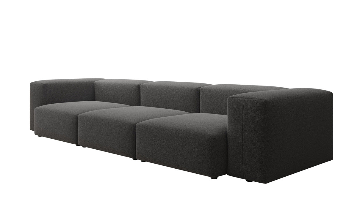 Designer 3 Sitzer Sofa Snug in Bouclé