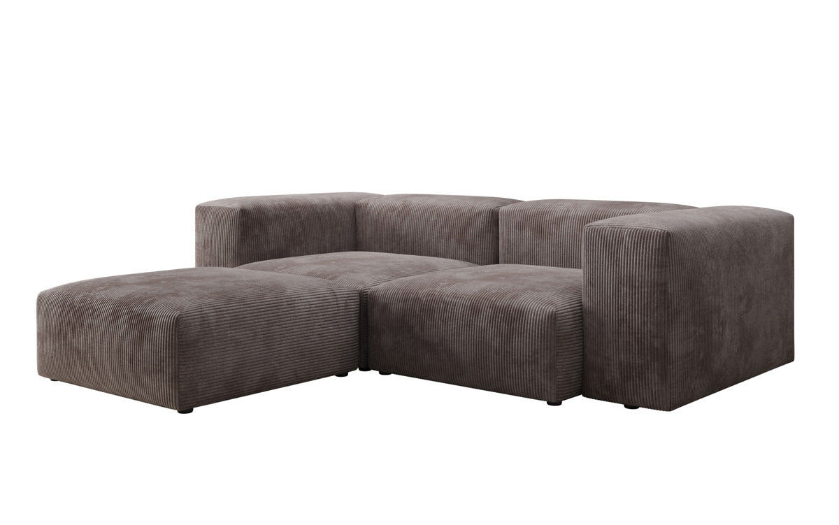 Designer L Sofa Snug Mini in Cord
