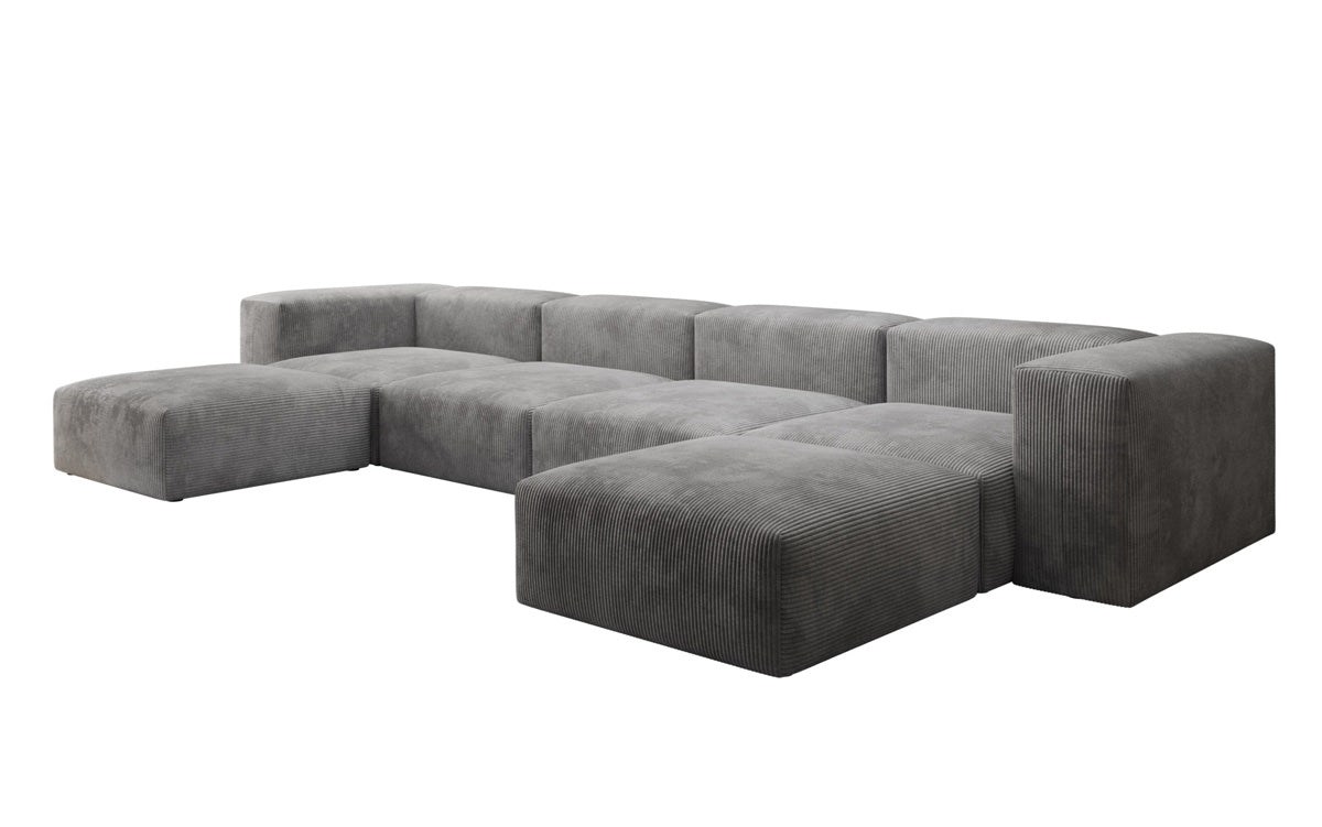 Designer U Sofa Snug in Cord