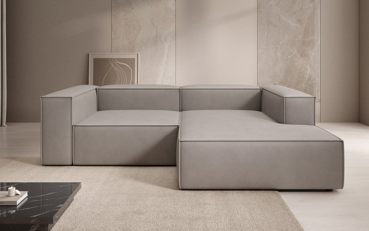 Designer Sofa Lesley L Mini in Echtleder