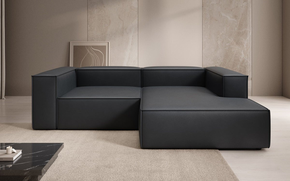 Designer Sofa Lesley L Mini in Echtleder