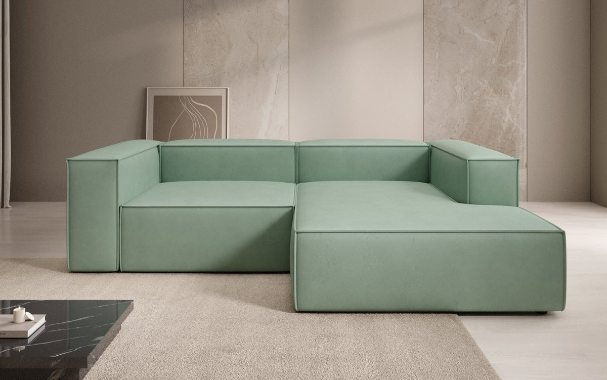 Designer Sofa Lesley L Mini in Echtleder