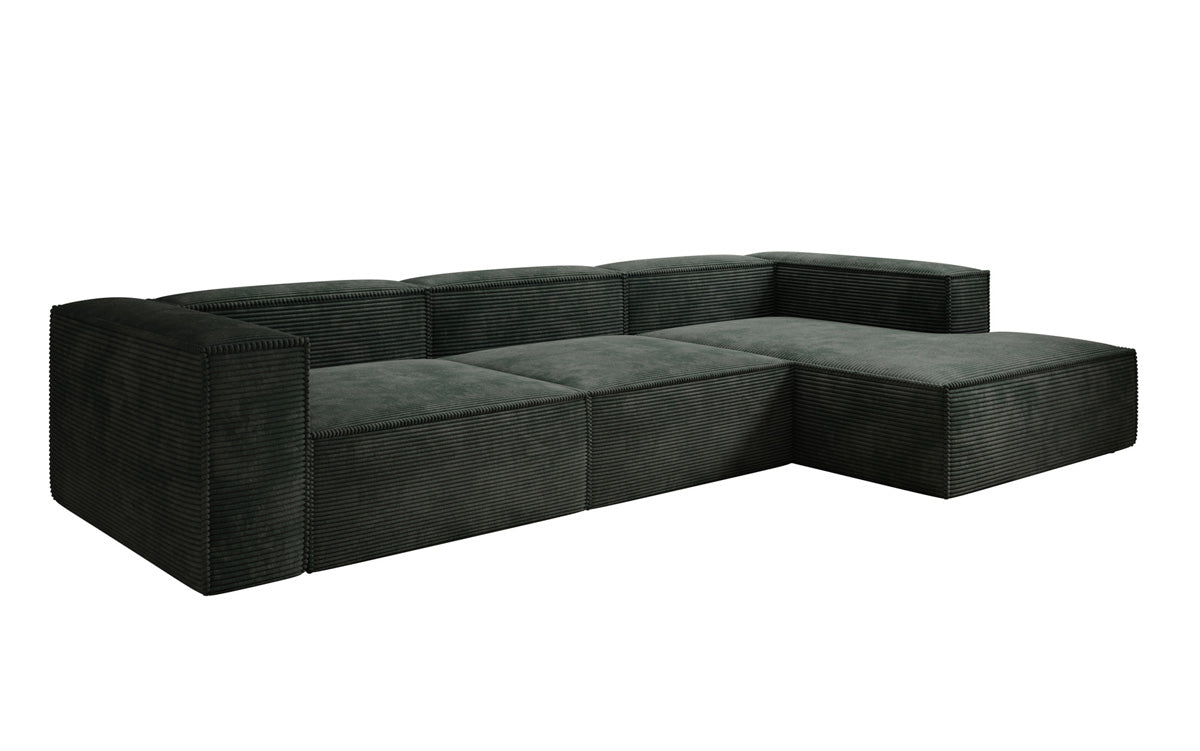 Designer Sofa Lesley L in Cord