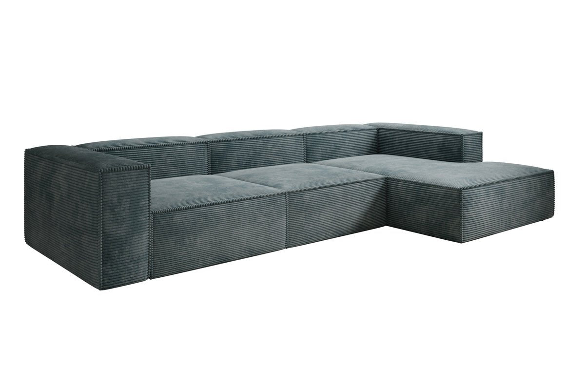 Designer Sofa Lesley L in Cord