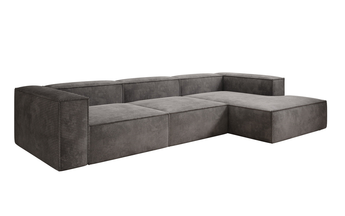 Designer Sofa Lesley L in Cord
