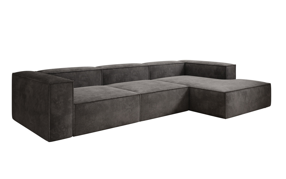 Designer Sofa Lesley L in Cord