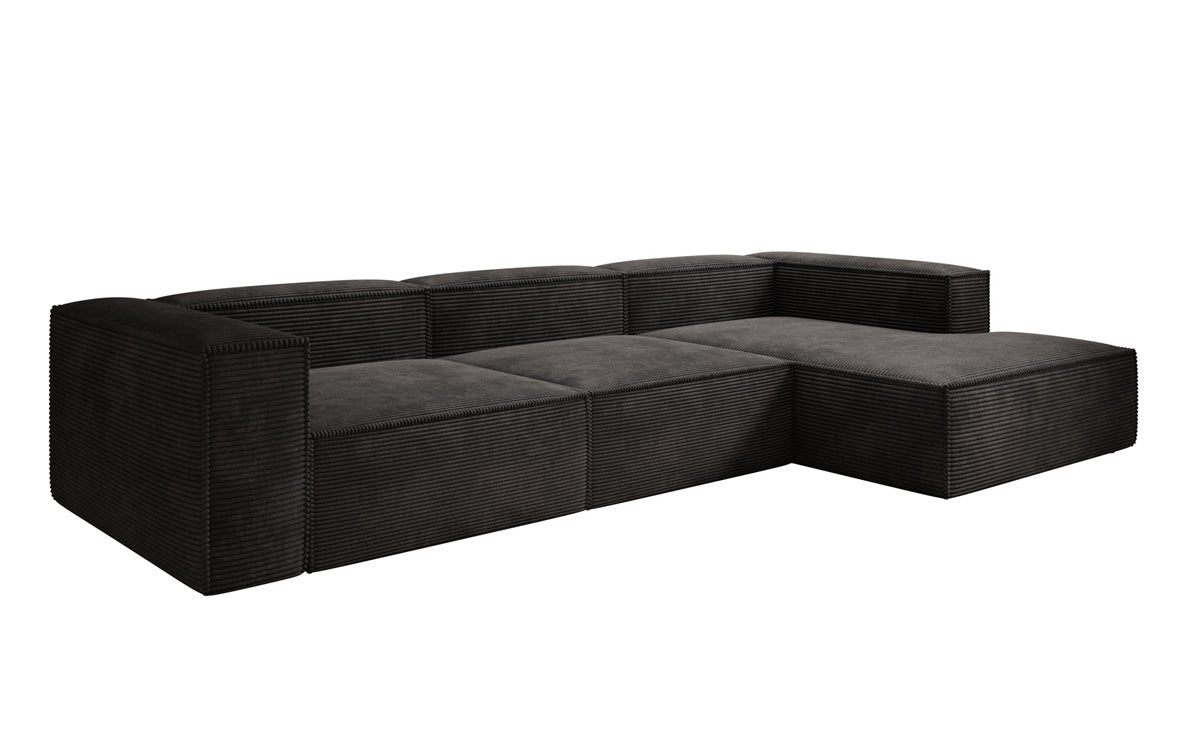 Designer Sofa Lesley L in Cord